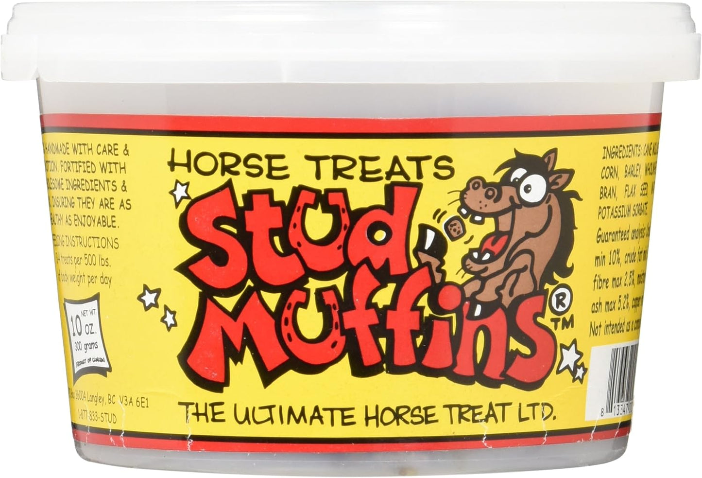 Stud Muffins 10 oz + Red Cell 32 oz Horse Supplement Bundle Treats & Vitamins