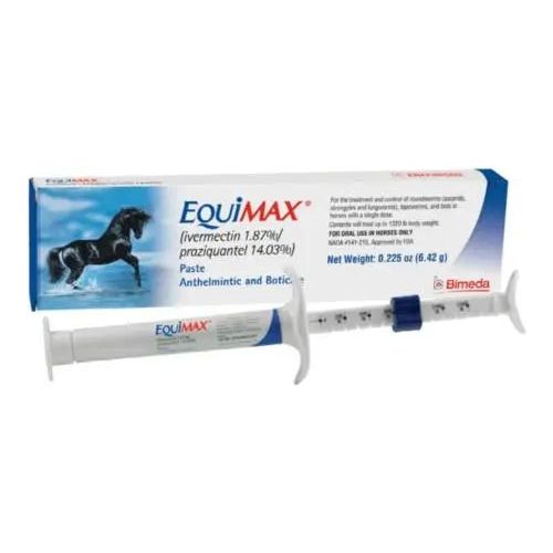 Equimax Horse Wormer Tapes and All Major Parasites 1 Tube