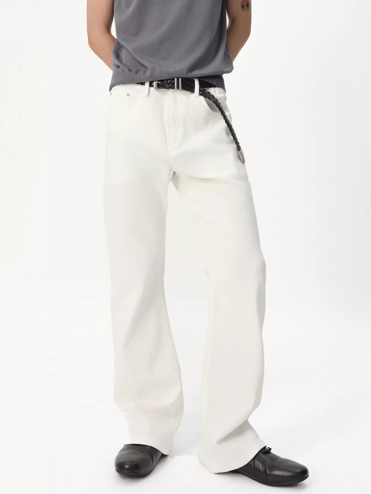 Men's Loose Fit Bootcut Jeans